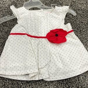 Girls Janie and jack top size 6-12 months
